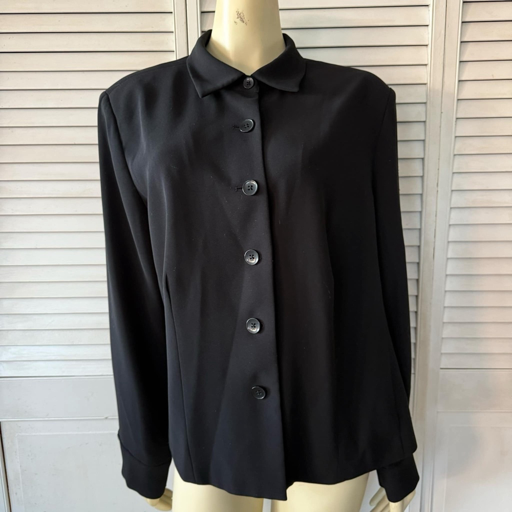 Women's Covington Woman Blouse, 18W, Black